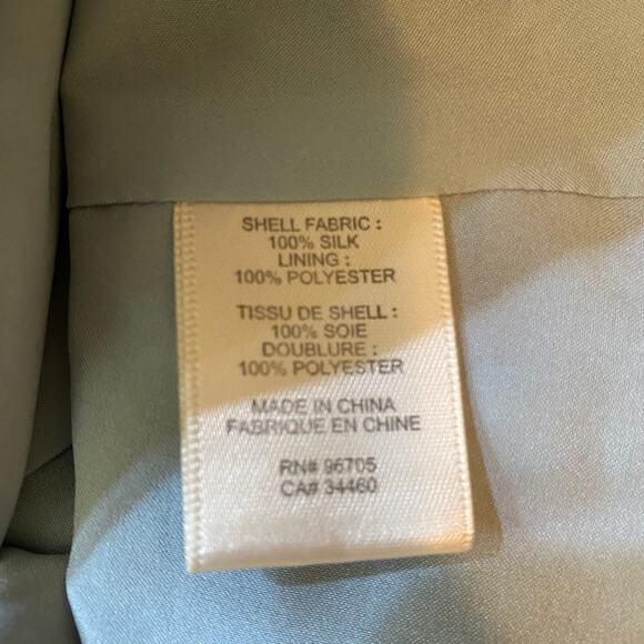 Rebecca Taylor Floral Cinch Waist Silk Dress Size 0 - Picture 10 of 10